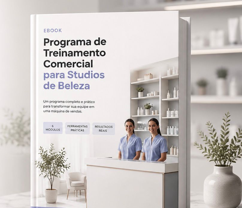eBook Treinamento Comercial para Studios de Beleza
